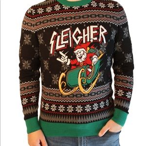Men’s Ugly Christmas Sweater “Sleigher”